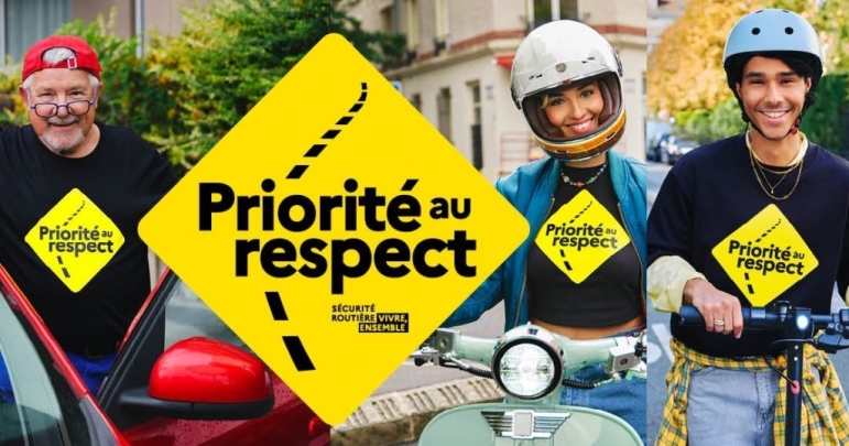« Priorité au respect » : une campagne face à l’agressivité routière